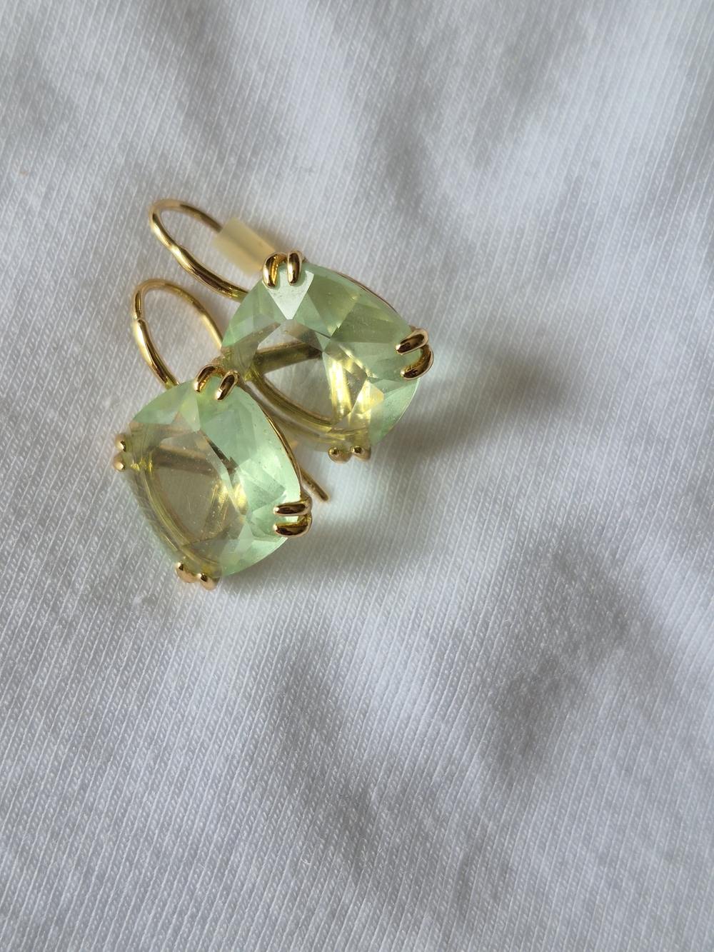Stella & Dot Cushion Drop Earrings